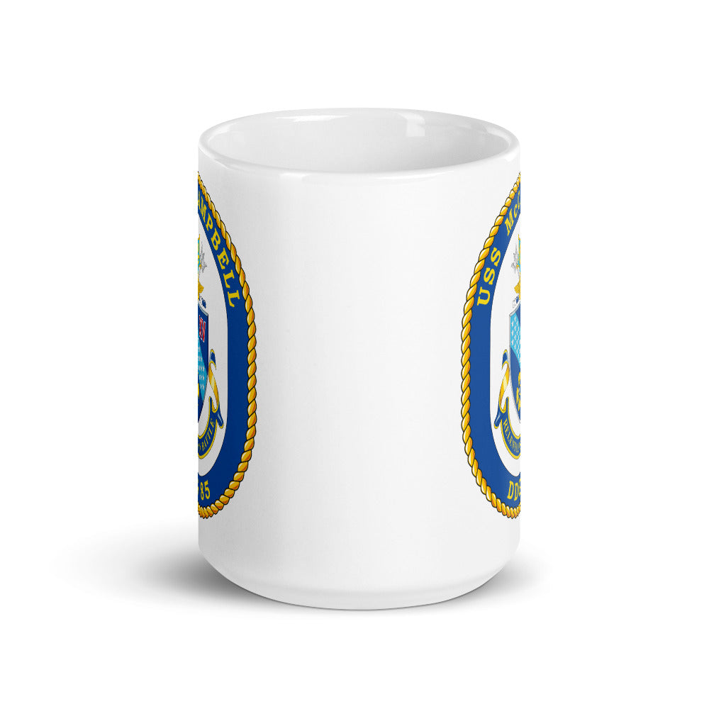 USS McCampbell (DDG-85) Ship's Crest Mug
