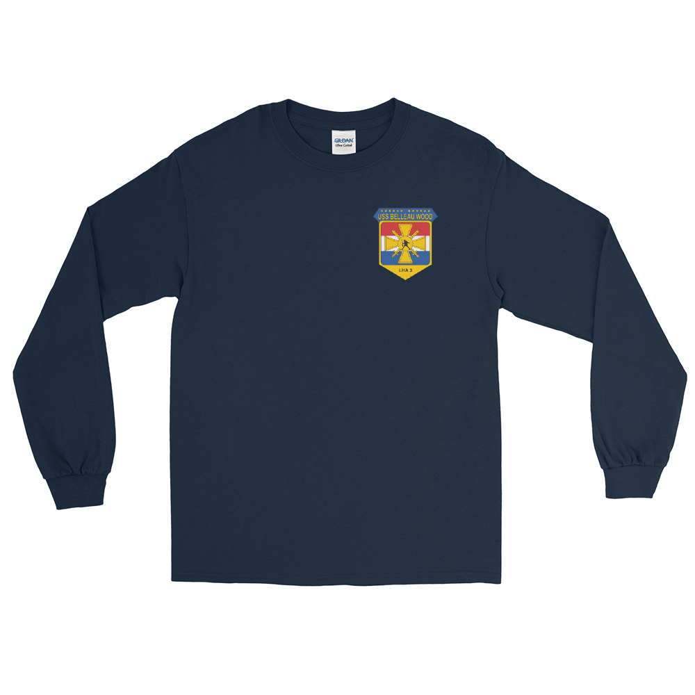 USS Belleau Wood (LHA-3) 1984 Long Sleeve Cruise Shirt