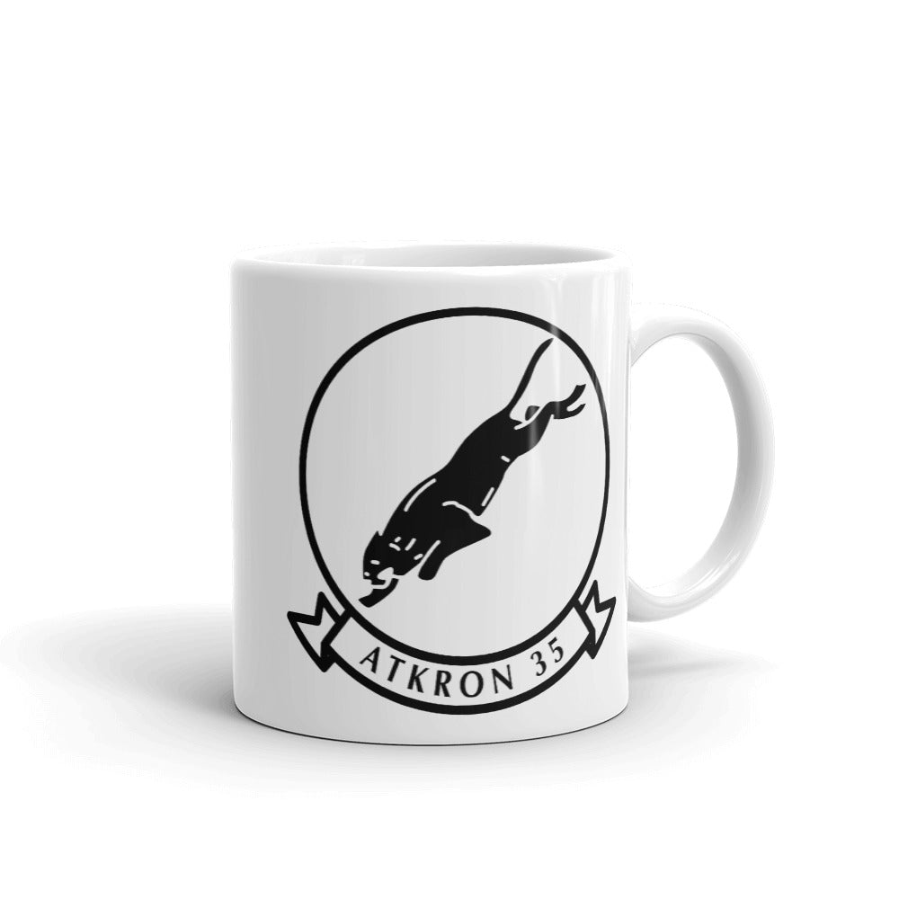 VA-35 Black Panthers Squadron Crest Mug