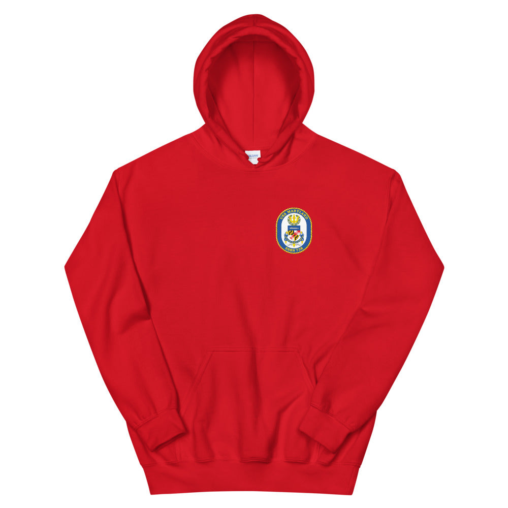 USS Maryland (SSN-738) Ship's Crest Hoodie
