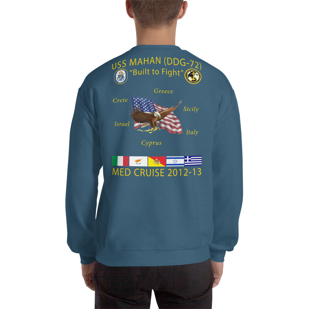USS Mahan (DDG-72) 2012-13 Cruise Sweatshirt