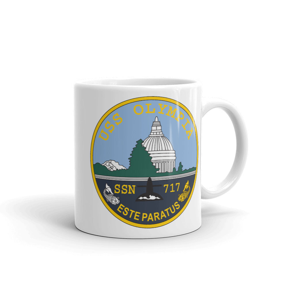 USS Olympia (SSN-717) Ship's Crest Mug