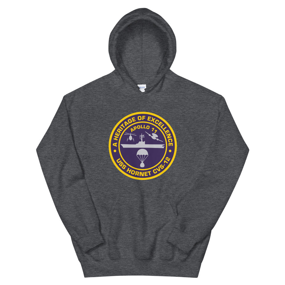 USS Hornet (CVS-12) Apollo 11 Hoodie