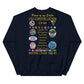 USS Constellation (CV-64) 1988-89 "Patched Out" Cruise Sweatshirt - FAMILY