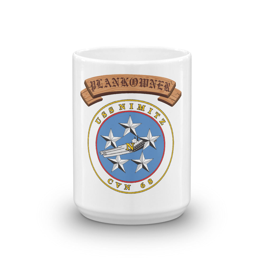 USS Nimitz (CVN-68) Plankowner Mug