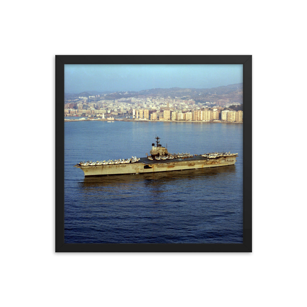 USS Independence (CV-62) Framed Ship Photo