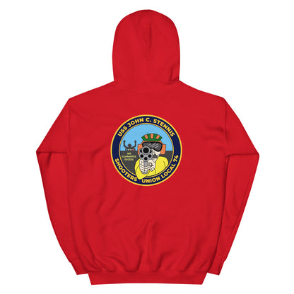 USS John C. Stennis (CVN-74) Shooters Union Local 74 Hoodie