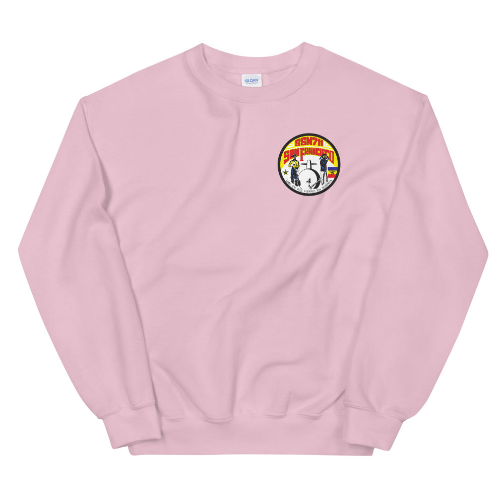 USS San Francisco (SSN-711) Ship's Crest Sweatshirt