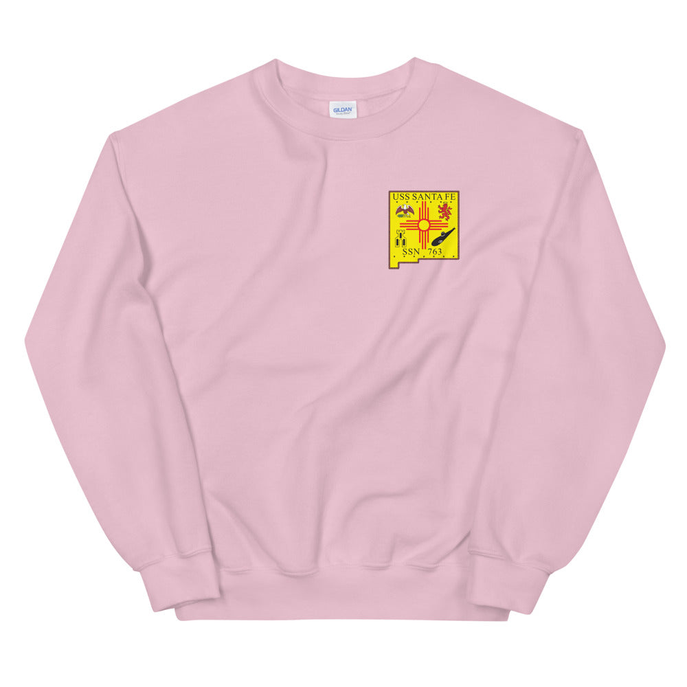 USS Santa Fe (SSN-763) Ship's Crest Sweatshirt