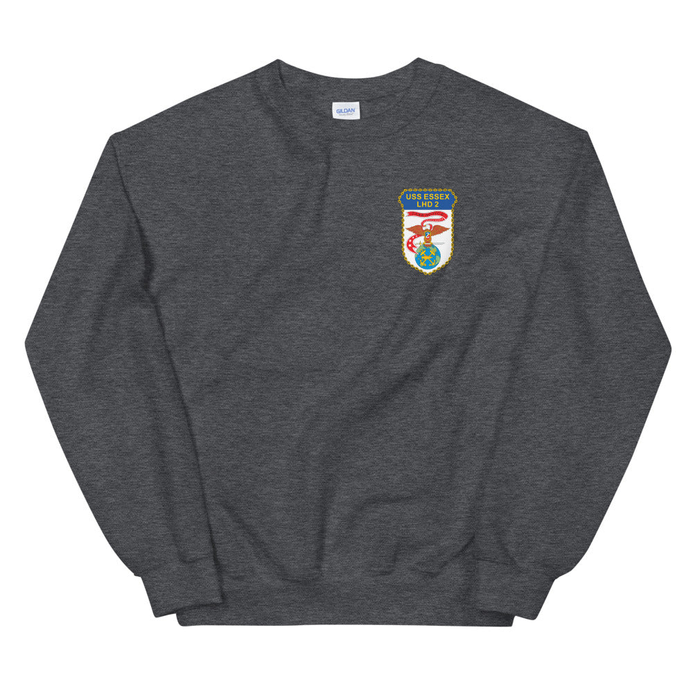 USS Essex (LHD-2) Ship's Crest Sweatshirt