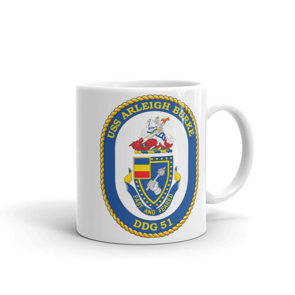 USS Arleigh Burke (DDG-51) Ship's Crest Mug