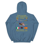 USS America (CV-66) 1986 Cruise Hoodie - FAMILY