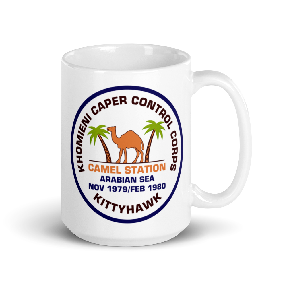 USS Kitty Hawk (CV-63) Khomieni Caper Control Corps '79-'80 Mug