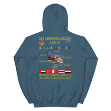 Load image into Gallery viewer, USS Abraham Lincoln (CVN-72) 2011-12 Cruise Hoodie