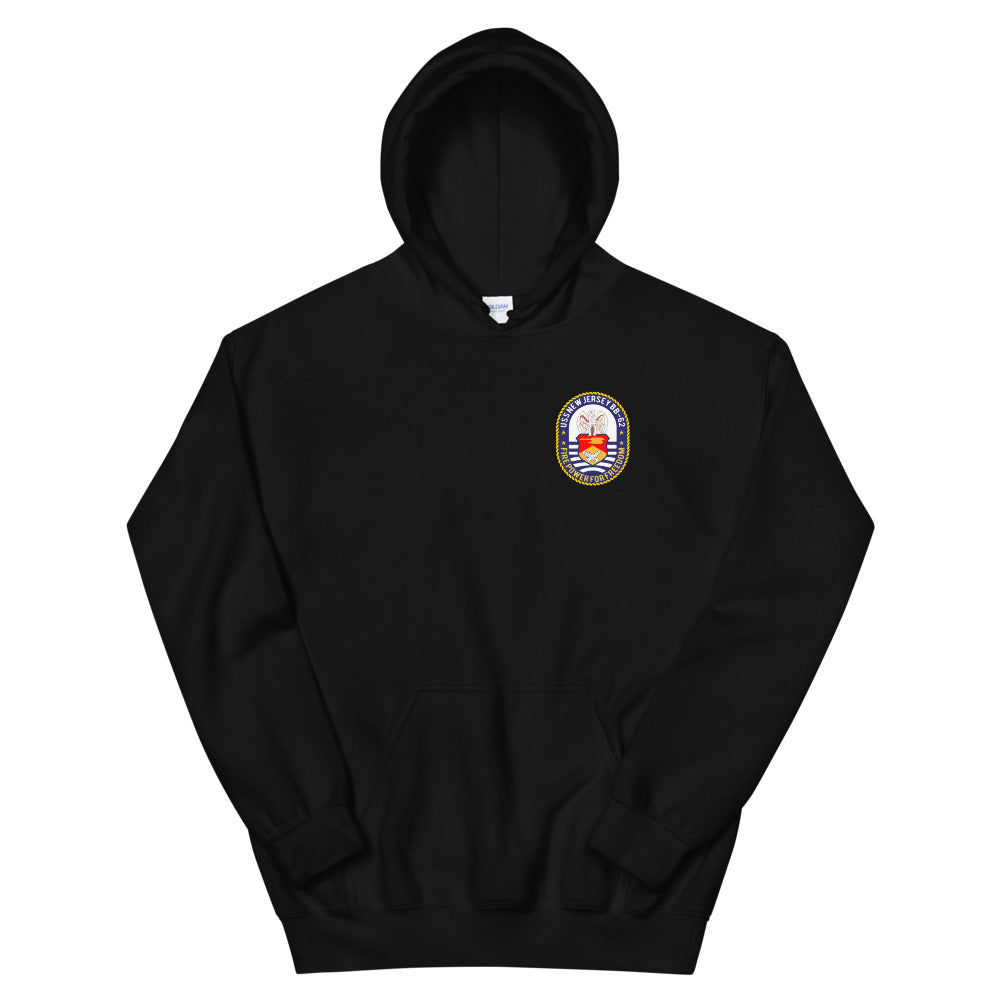 USS New Jersey (BB-62) 1989-90 Cruise Hoodie