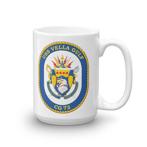 USS Vella Gulf (CG-72) Ship's Crest Mug