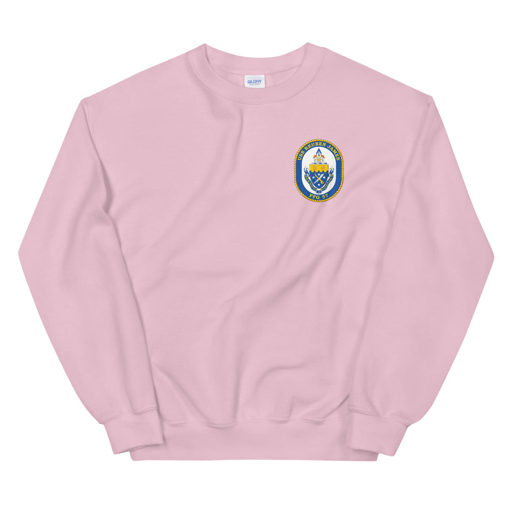 USS Reuben James (FFG-57) Ship's Crest Sweatshirt