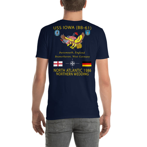 USS Iowa (BB-61) 1986 Cruise Shirt