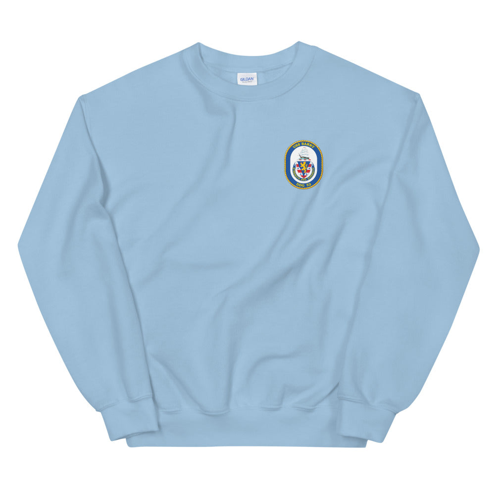 USS Barry (DDG-52) Ship's Crest Sweatshirt