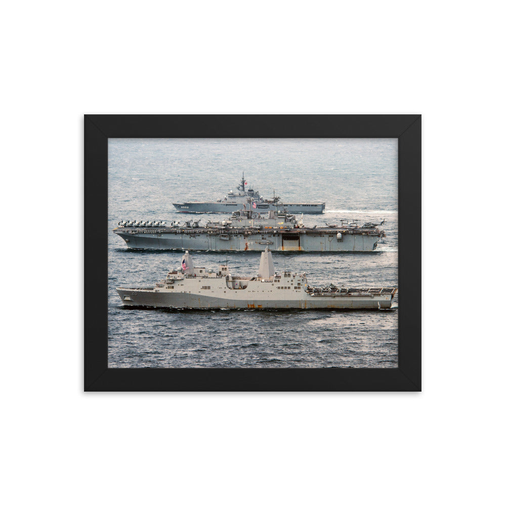 USS Green Bay (LPD-20) Framed Ship Photo