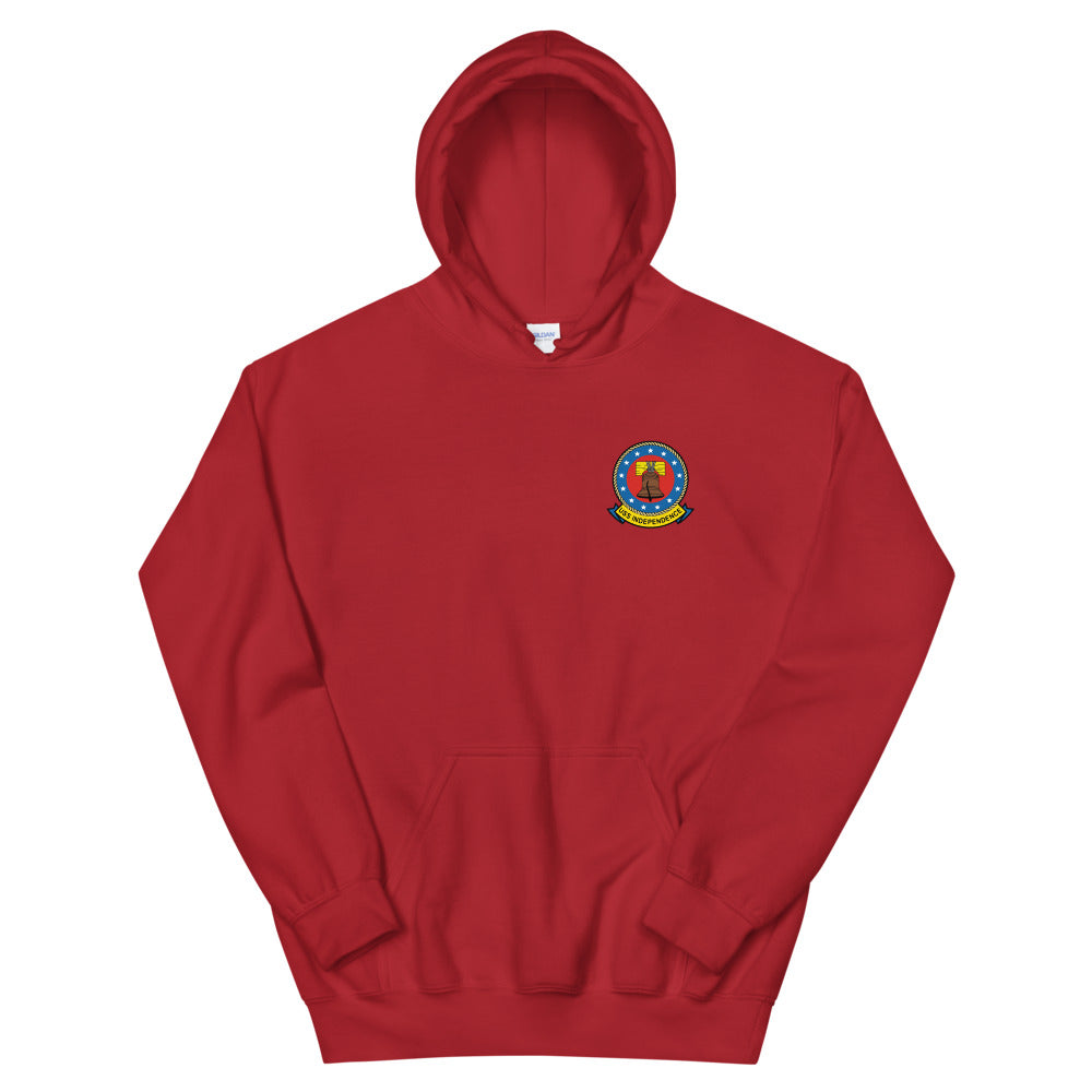 USS Independence (CVA/CV-62) Ship's Crest Hoodie
