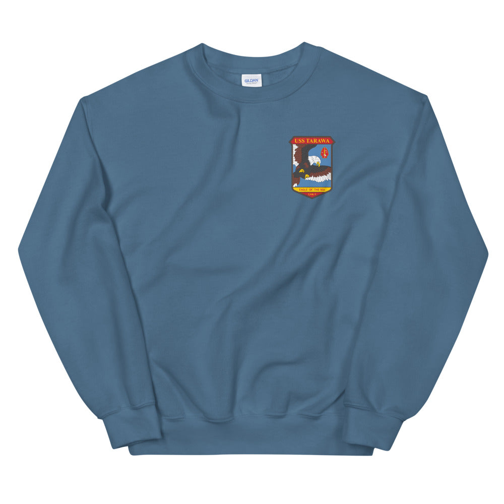 USS Tarawa (LHA-1) Ship's Crest Sweatshirt