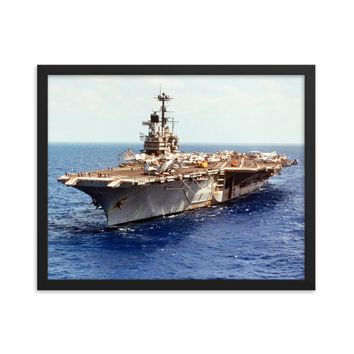 USS Independence (CV-62) Framed Ship Photo