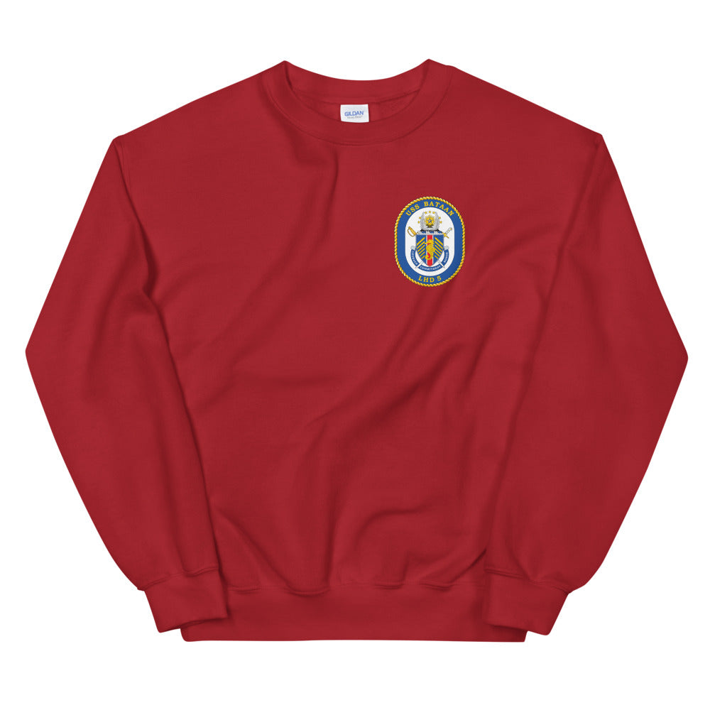 USS Bataan (LHD-5) Ship's Crest Sweatshirt