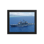 USS Vincennes (CG-49) Framed Ship Photo
