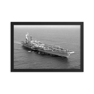 USS John F. Kennedy (CV-67) Framed Ship Photo