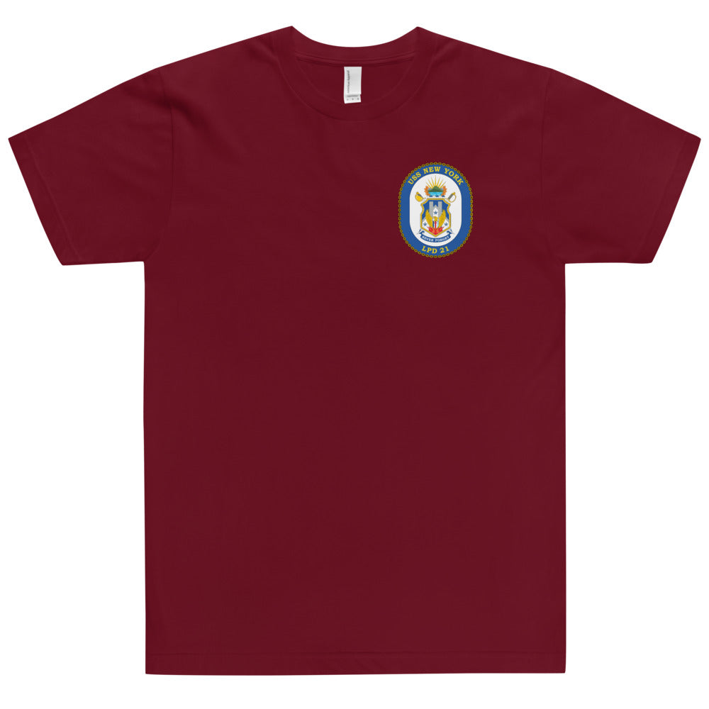 USS New York (LPD-21) Ship's Crest Shirt