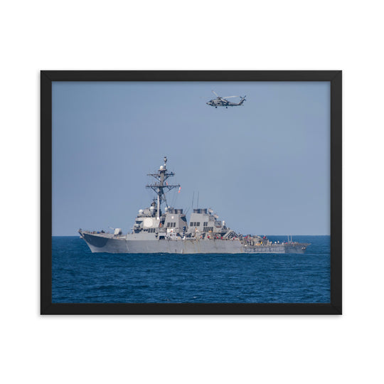 USS Higgins (DDG-76) Framed Ship Photo