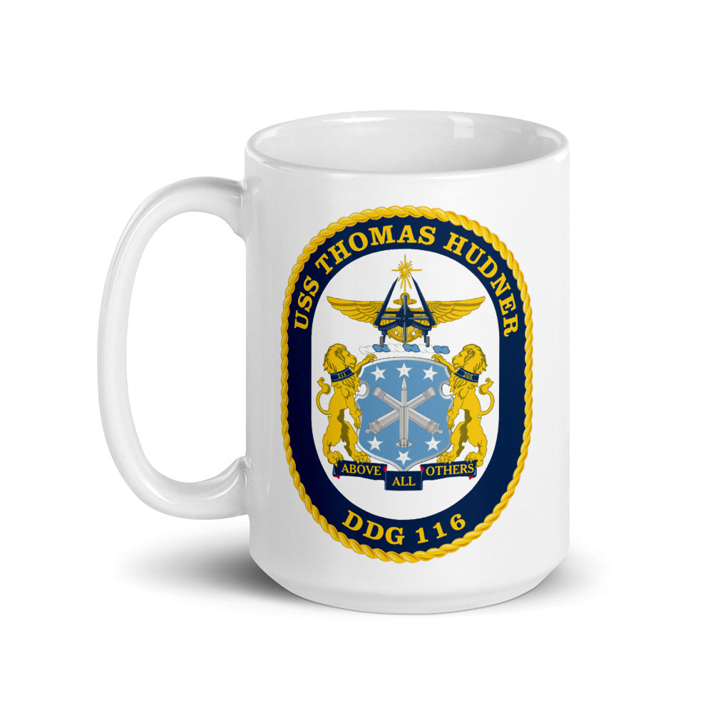 USS Thomas Hudner (DDG-116) Ship's Crest Mug