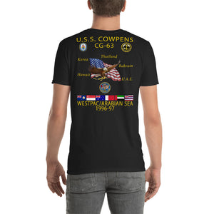 USS Cowpens (CG-63) 1996-97 Cruise Shirt