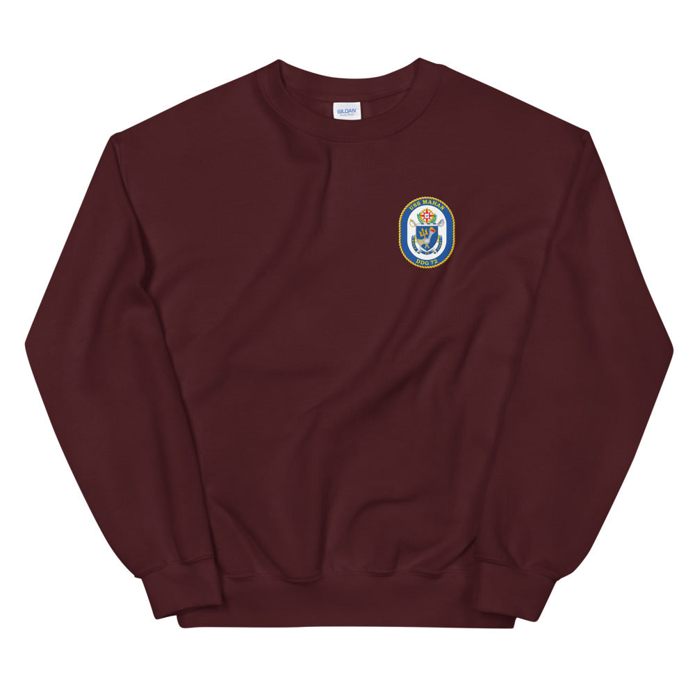 USS Mahan (DDG-72) Ship's Crest Sweatshirt