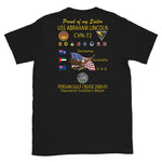 USS Abraham Lincoln (CVN-72) 2000-01 Cruise Shirt - Family