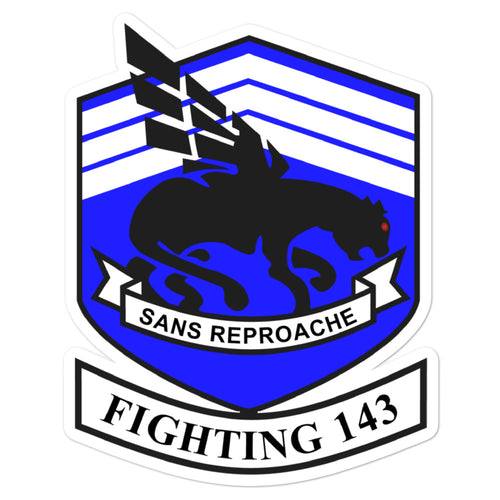 VFA-143 Pukin' Dogs Squadron Crest Vinyl Sticker