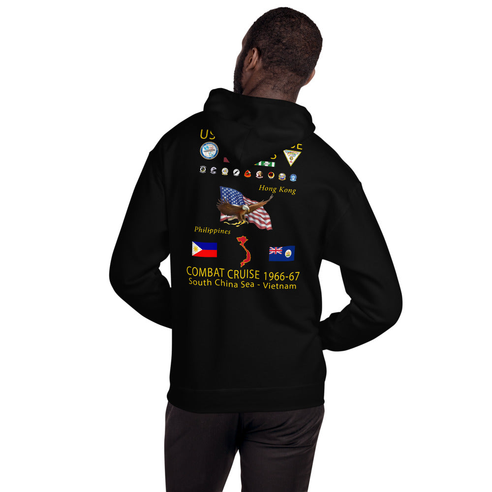 USS Enterprise (CVAN-65) 1966-67 Cruise Hoodie