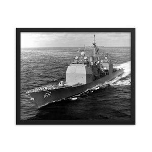 USS Anzio (CG-68) Framed Ship Photo