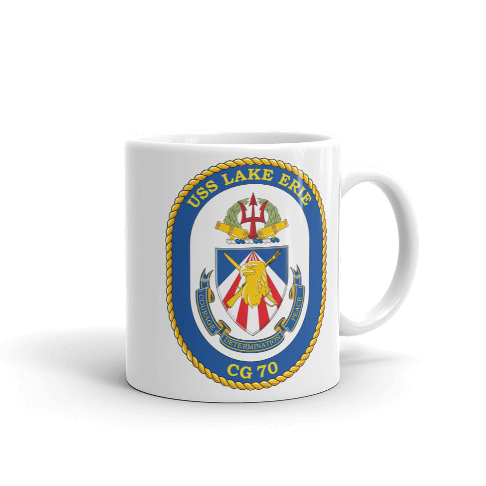 USS Lake Erie (CG-70) Ship's Crest Mug