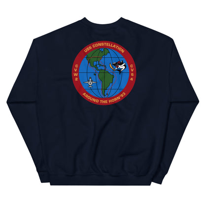USS Constellation (CV-64) Around the Horn '93 Sweatshirt