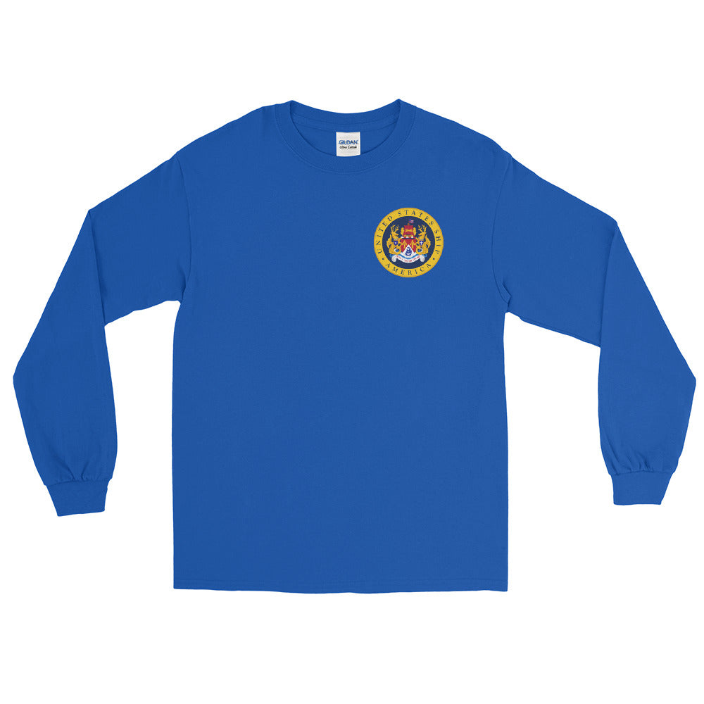 USS America (CV-66) 1981 Long Sleeve Cruise Shirt