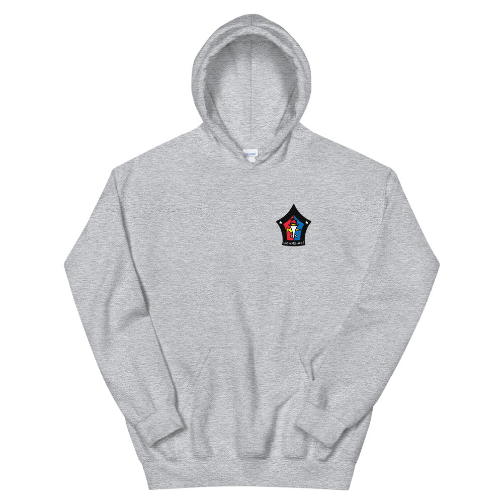 USS Mars (AFS-1) Ship's Crest Hoodie