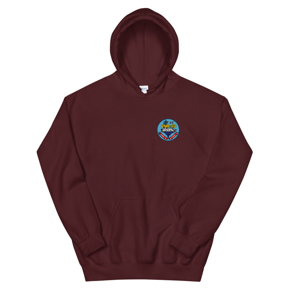USS Coral Sea (CVA-43) Ship's Crest Hoodie