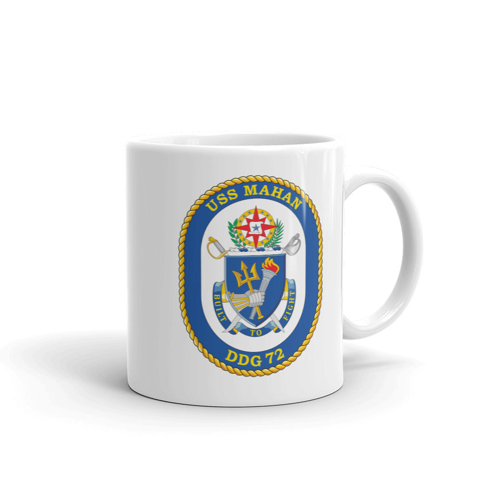 USS Mahan (DDG-72) Ship's Crest Mug
