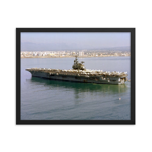 USS Independence (CV-62) Framed Ship Photo