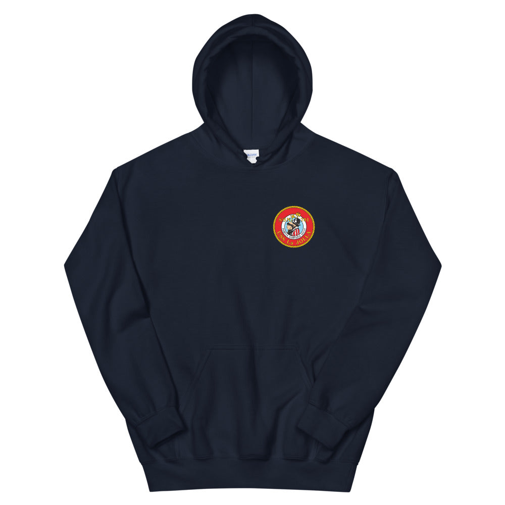 USS La Jolla (SSN-701) Ship's Crest Hoodie