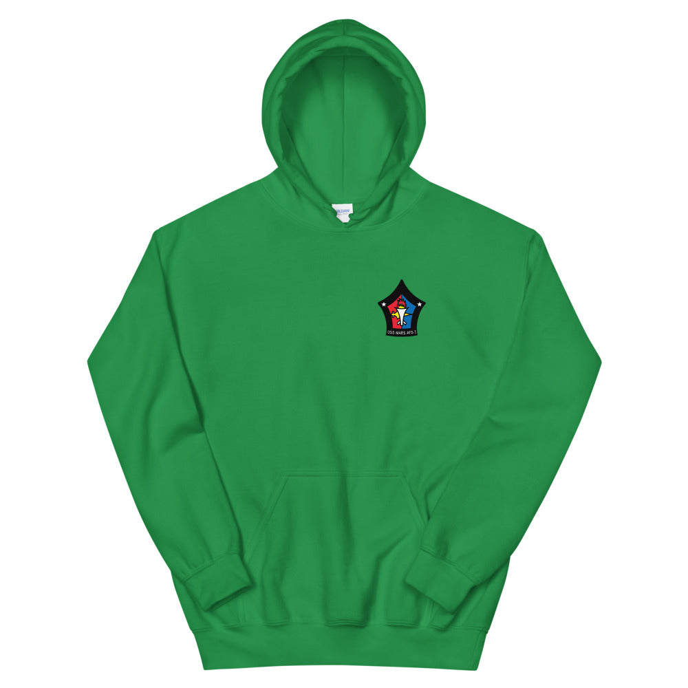 USS Mars (AFS-1) Ship's Crest Hoodie
