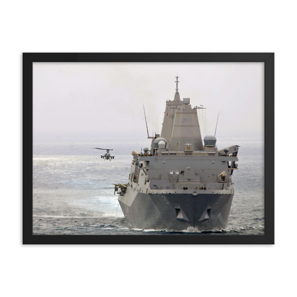 USS Green Bay (LPD-20) Framed Ship Photo