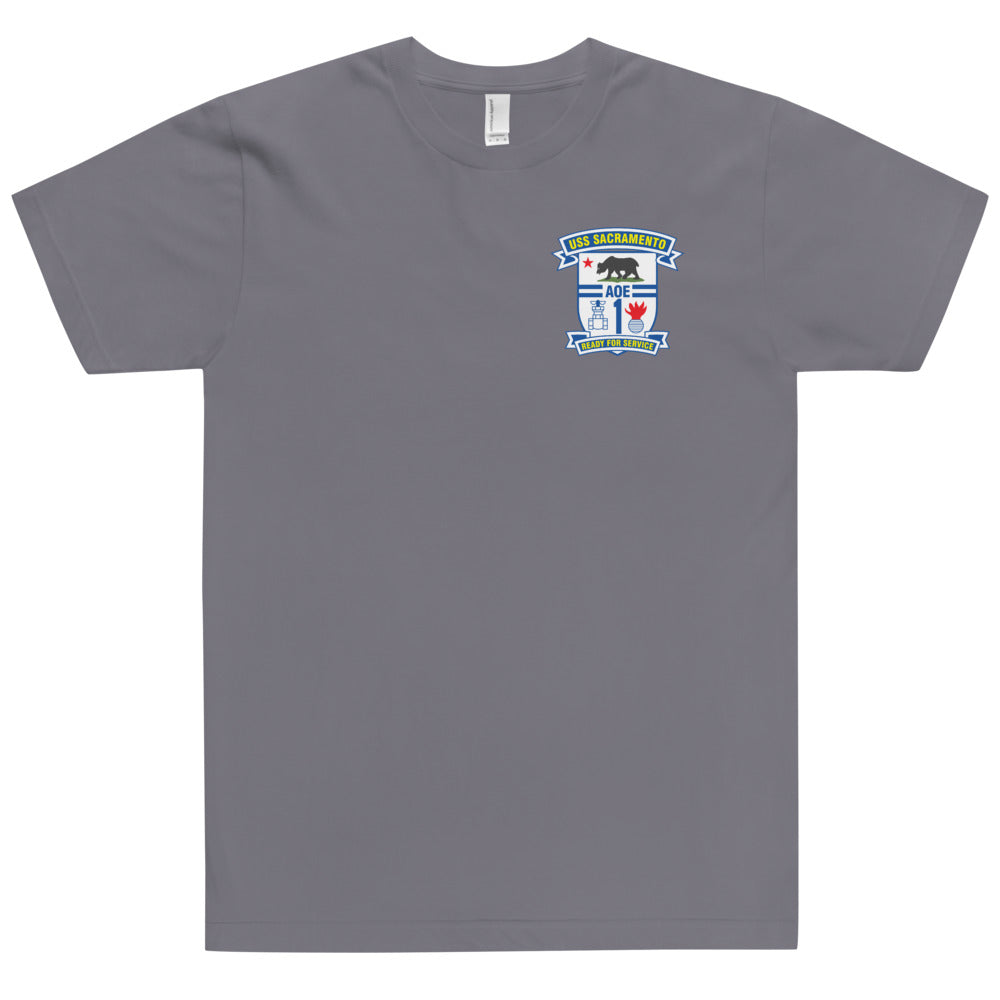 USS Sacramento (AOE-1) Ship's Crest Shirt